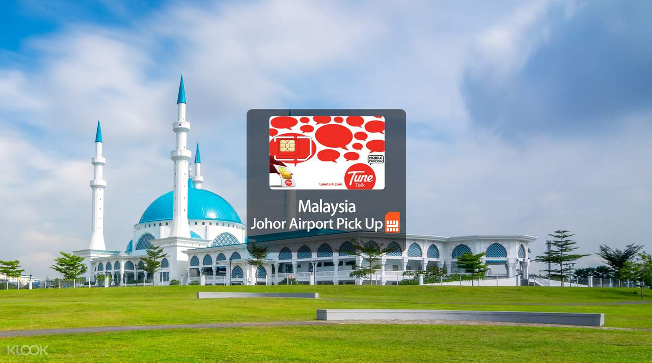 4G SIM Card (Johor Airport Pick Up) for Malaysia Klook